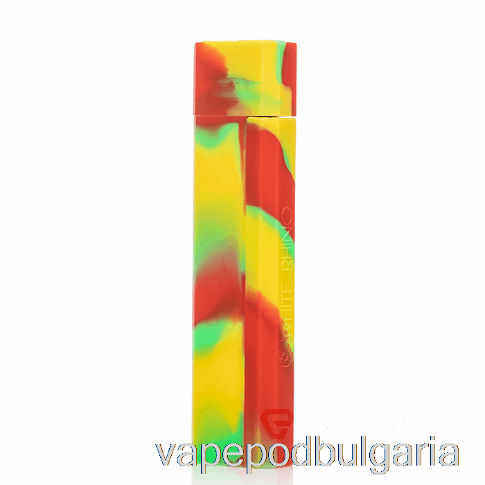 Vape Течности White Rhino Silicone Dab Out [pyrex] Rasta